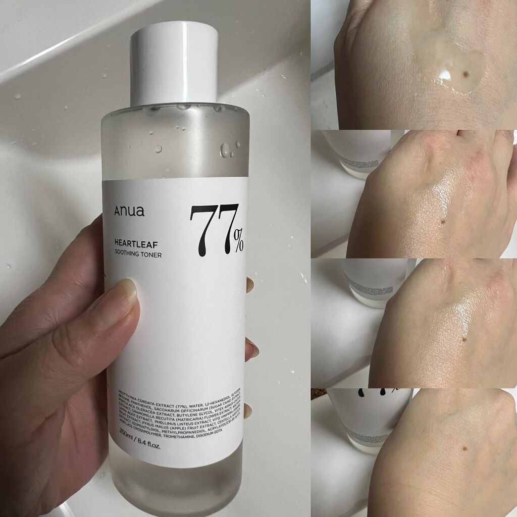 ドクダミ 77 スージングトナー/Anua/化粧水を使ったクチコミ（3枚目）