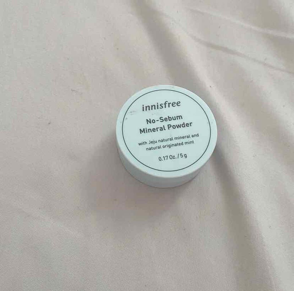 ノーセバム ミネラルパウダー/innisfree/ルースパウダーを使ったクチコミ（1枚目）