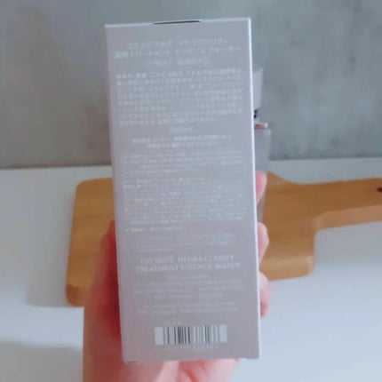 イドラクラリティ 薬用 トリートメント エッセンス ウォーター/DECORTÉ/化粧水を使ったクチコミ(2枚目)