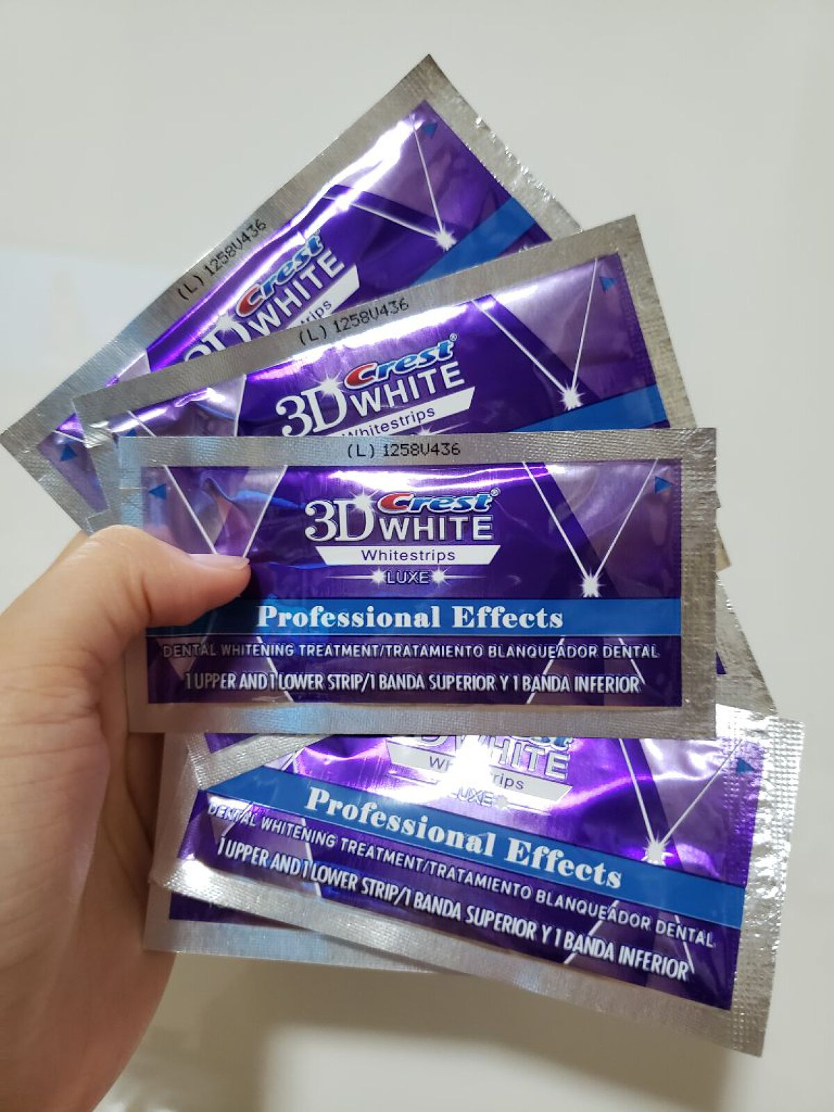 クレスト3Dホワイトニング ホワイトストリップ プロフェッショナル エフェクツ/クレスト/その他オーラルケアを使ったクチコミ(1枚目)