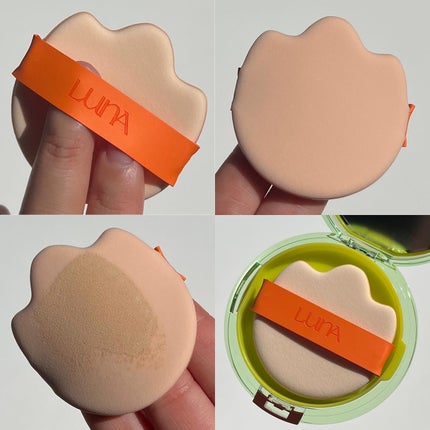 コンフィーライトクッション/LUNA/クッションファンデーションを使ったクチコミ(4枚目)