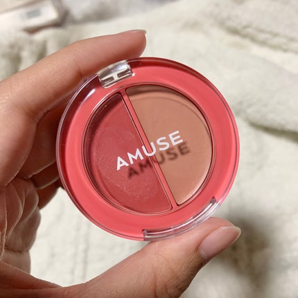 リップ&チークヘルシーバーム 05 フィグバーム/AMUSE/ジェル・クリームチークの画像