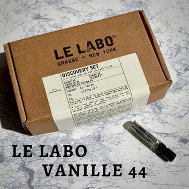 VANILLE 44/LE LABO/香水(メンズ)を使ったクチコミ（1枚目）