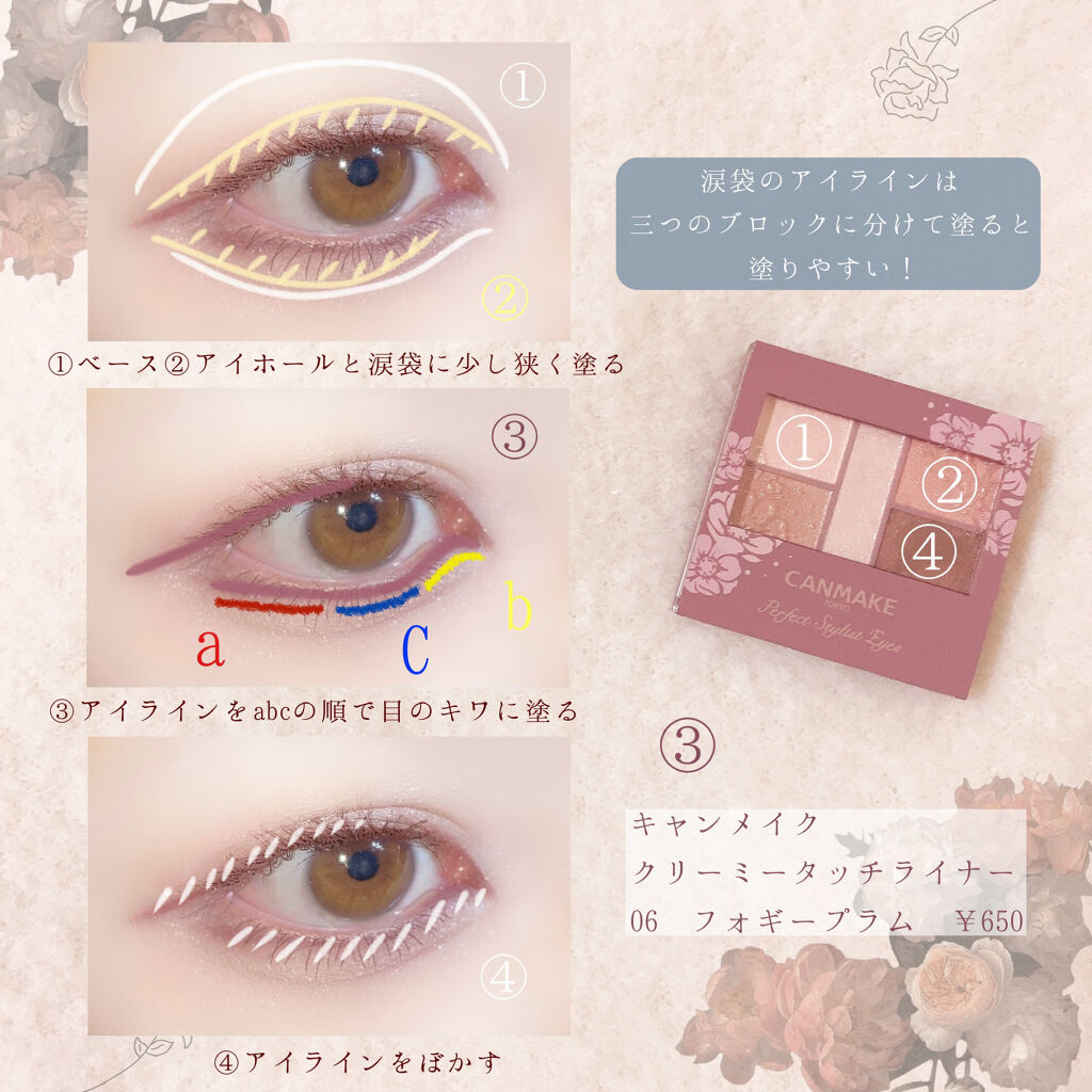 クリーミータッチライナー/キャンメイク/ジェルアイライナーを使ったクチコミ（2枚目）