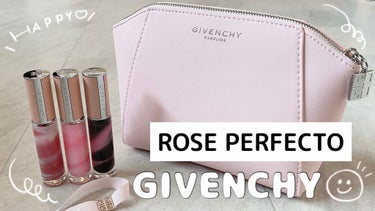 ローズ・パーフェクト・リキッド/GIVENCHY/口紅を使ったクチコミ（1枚目）