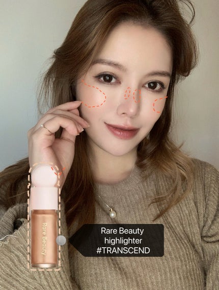 試してみた】Positive Light Liquid Luminizer Rare Beautyの 試してみた】Positive Light Liquid Luminizer Rare Beautyの