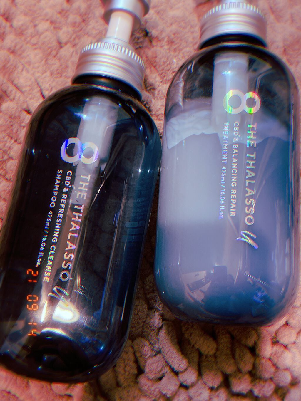 エイトザタラソ ユー CBD&リフレッシング クレンズ 美容液シャンプー/CBD&バランシング ダメージリペア 美容液ヘアトリートメント/エイトザタラソ/市販シャンプーを使ったクチコミ(1枚目)