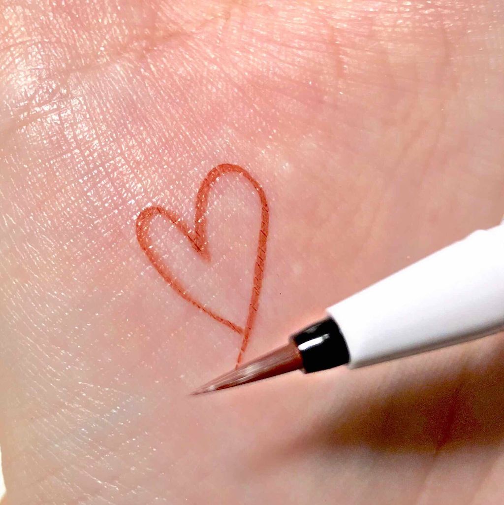 トーン リキッドアイライナー 03 アプリコットブラウン/to/one/リキッドアイライナーを使ったクチコミ（2枚目）