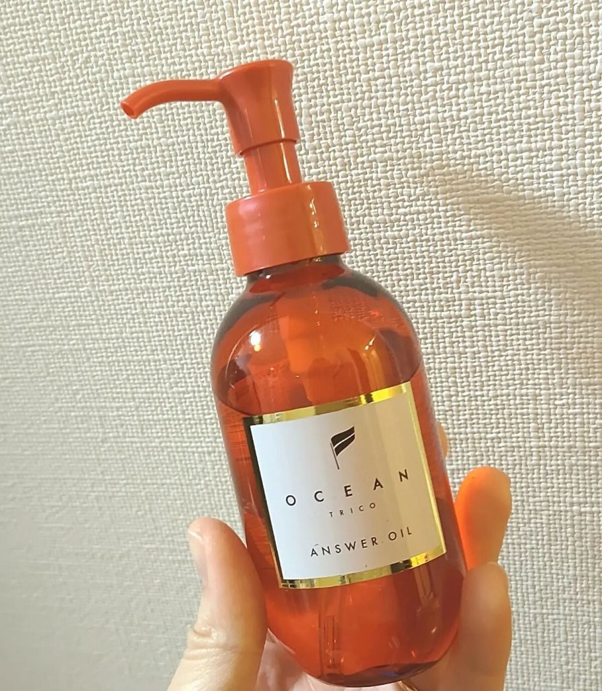アンサーオイル/OCEAN TRICO/ヘアオイルを使ったクチコミ(3枚目)