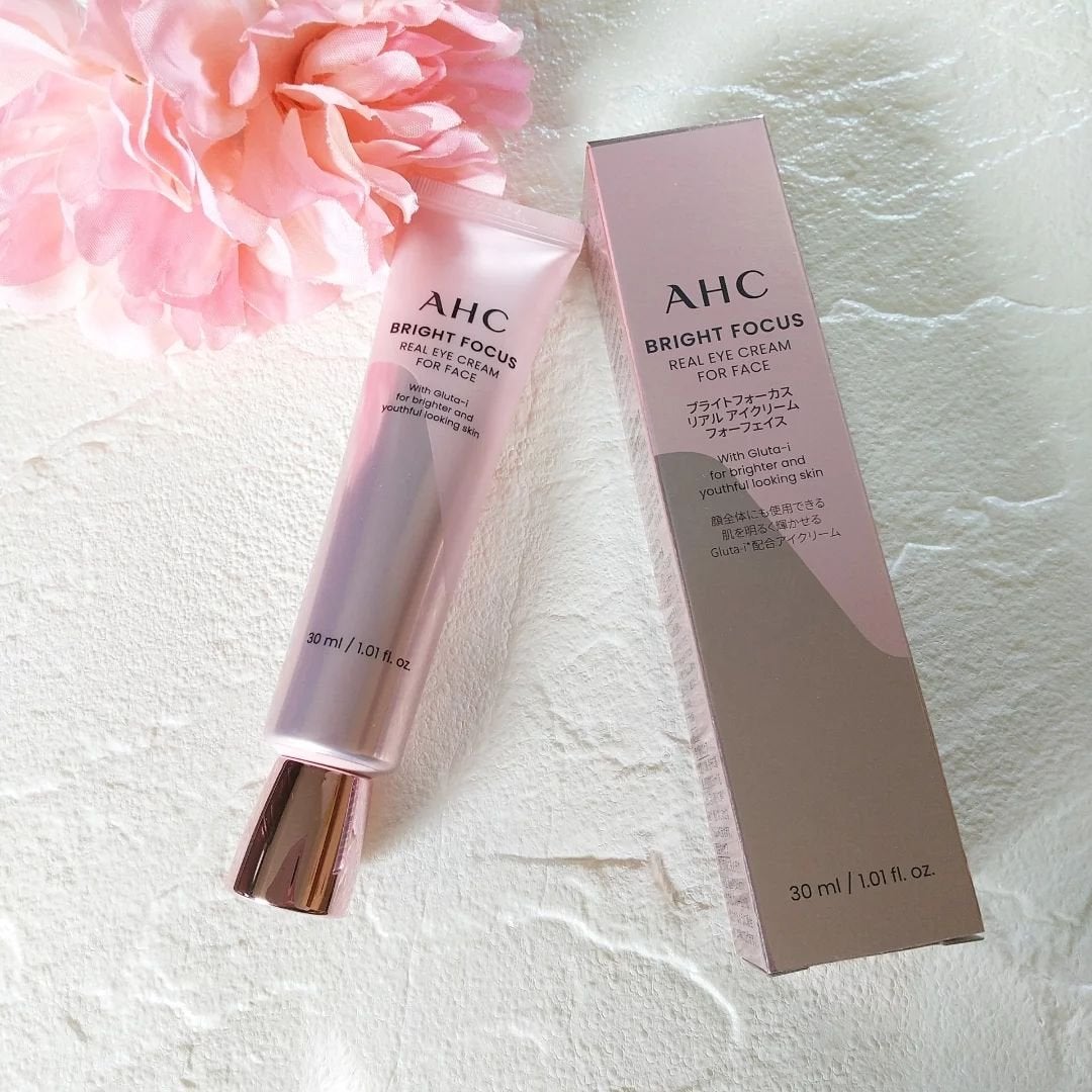 ブライト フォーカス リアル アイクリーム フォーフェイス/AHC/アイケア・アイクリームを使ったクチコミ(2枚目)