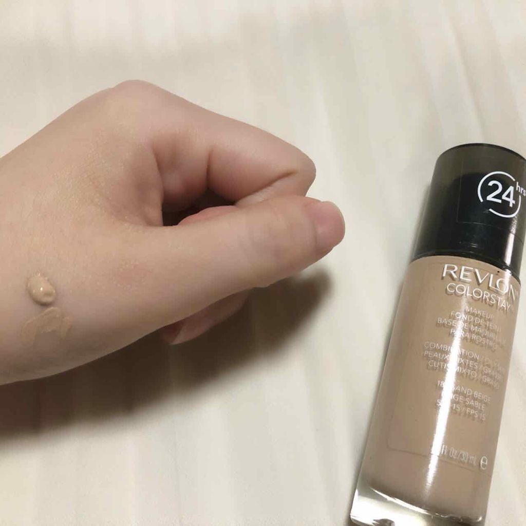 カラーステイ メイクアップ/REVLON/リキッドファンデーションを使ったクチコミ(2枚目)