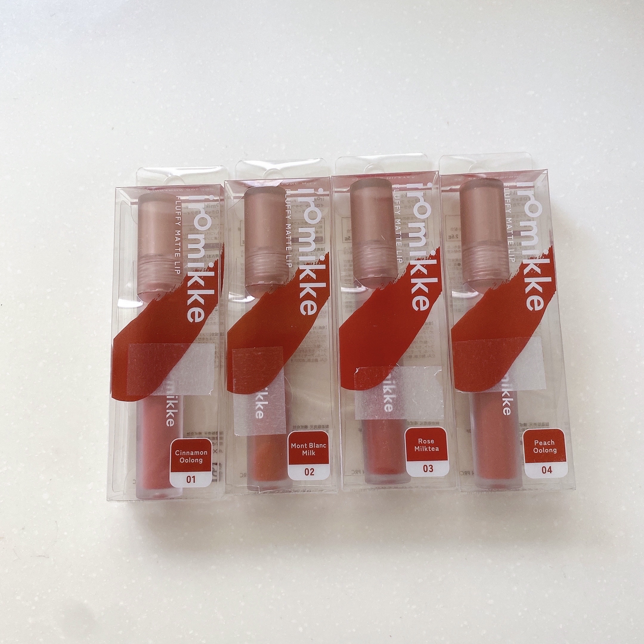 イロミッケ フラフィーマットリップ/iromikke/口紅を使ったクチコミ（1枚目）