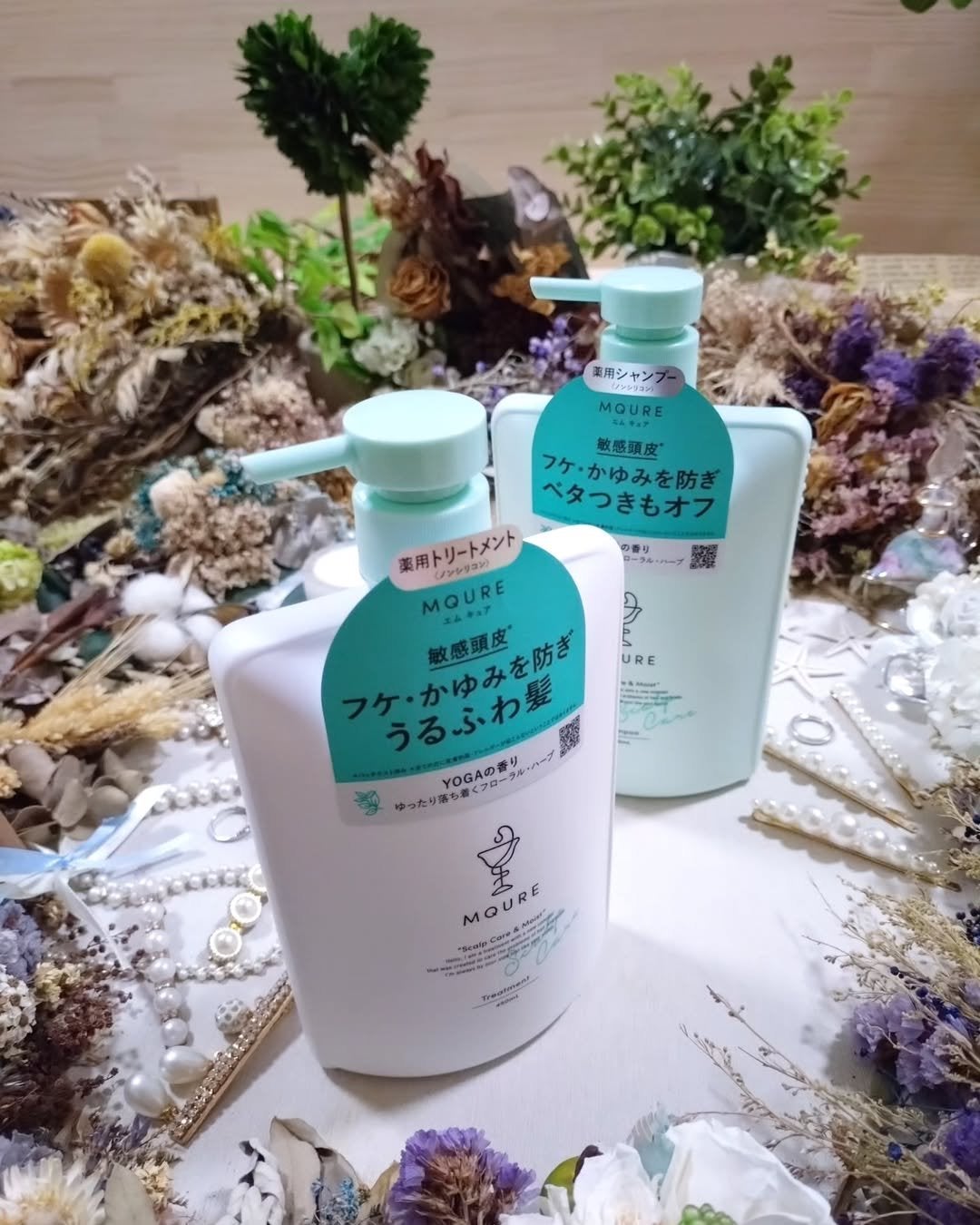 Scalp Care&Moist 薬用シャンプー/薬用トリートメント/MQURE/市販シャンプーを使ったクチコミ(1枚目)