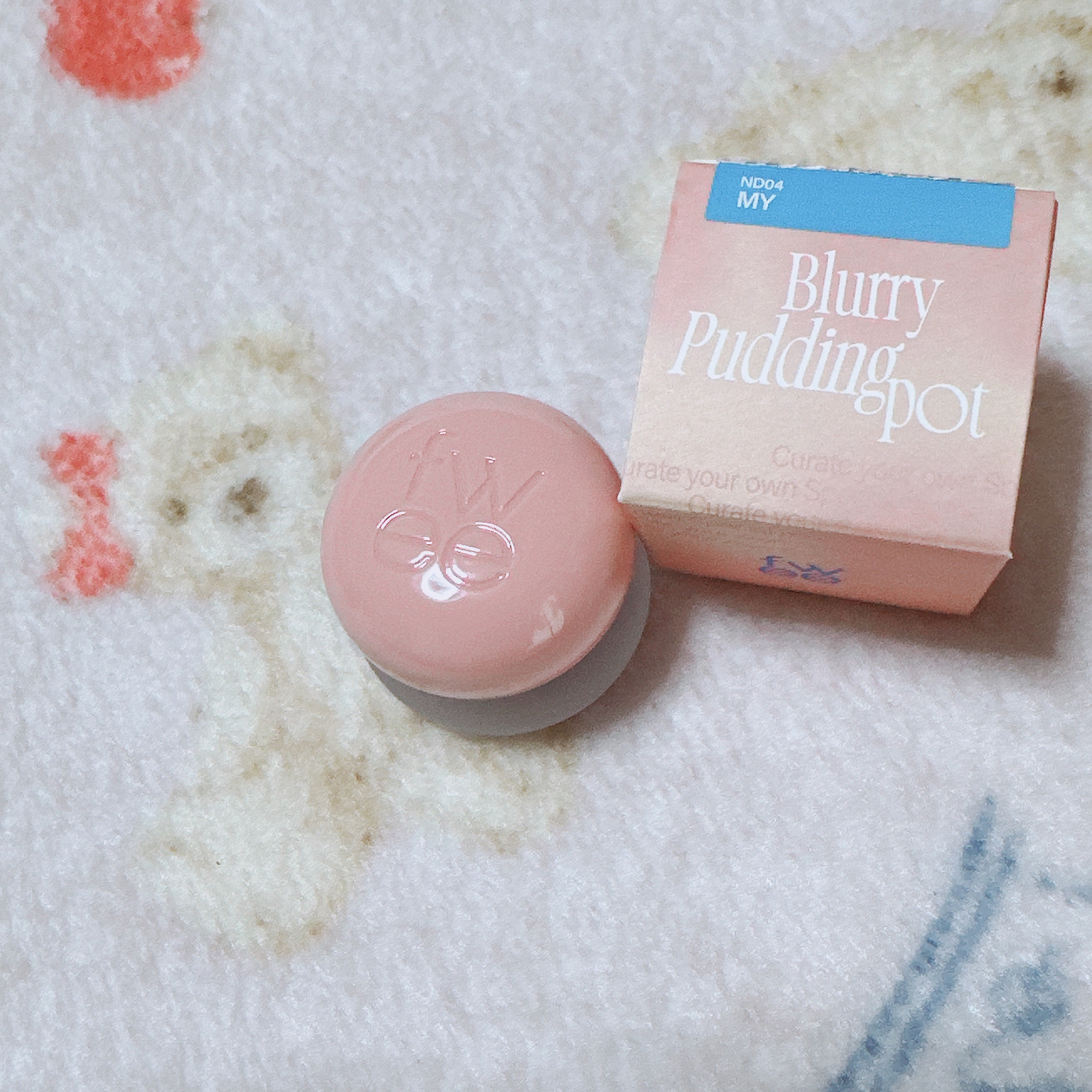 リップアンドチーク ブラーリープリンポット ND04 マイ/fwee/口紅を使ったクチコミ（1枚目）