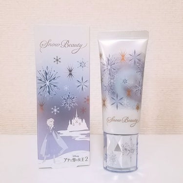 アナ雪のデザインがかわいい〘スノービューティー ホワイトニングトーンアップエッセンス〙を購入しました！

買う予定はまったくなかったのですが、テスターをつけたときの肌のキレイさに感動して即購入を決めまし