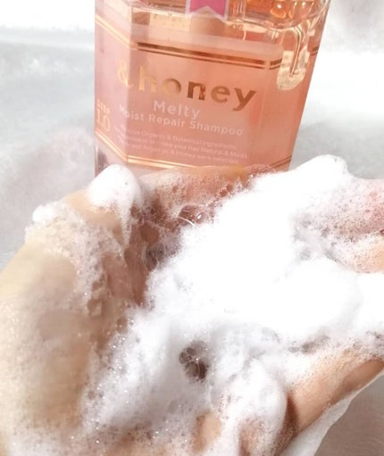 &honey Melty モイストリペア シャンプー1.0/モイストリペア ヘアトリートメント2.0/&honey/市販シャンプーを使ったクチコミ(2枚目)