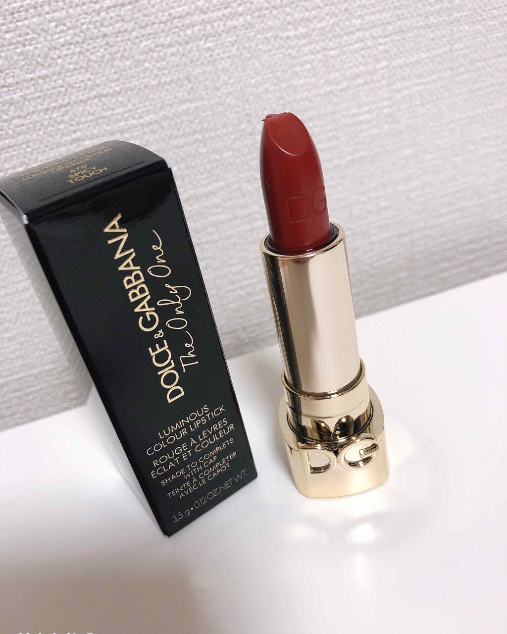 ザ・オンリーワン ルミナスカラー リップスティック/DOLCE&GABBANA BEAUTY/口紅を使ったクチコミ(4枚目)