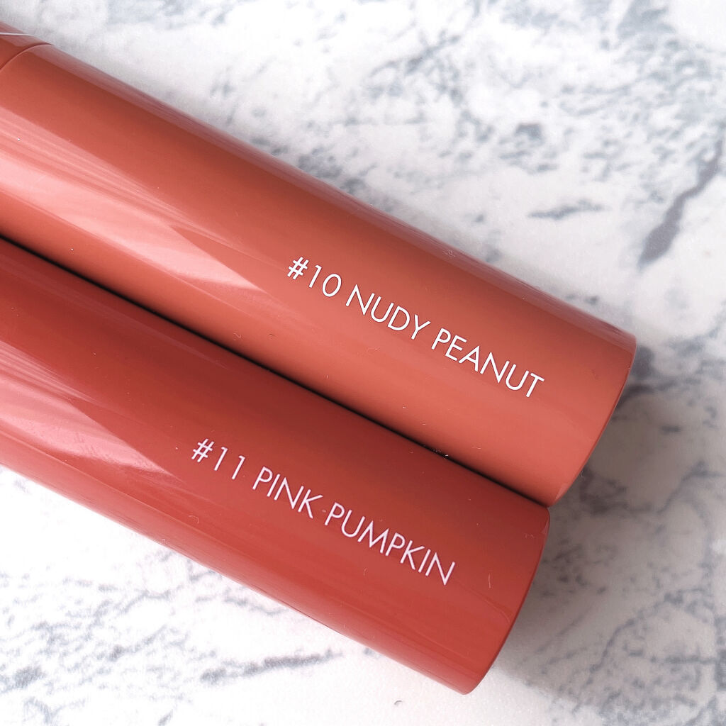 ジューシーラスティングティント/rom&nd/リップティントを使ったクチコミ（2枚目）