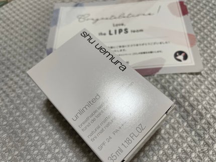 (旧)アンリミテッド ラスティング フルイド/shu uemura/リキッドファンデーションを使ったクチコミ(4枚目)