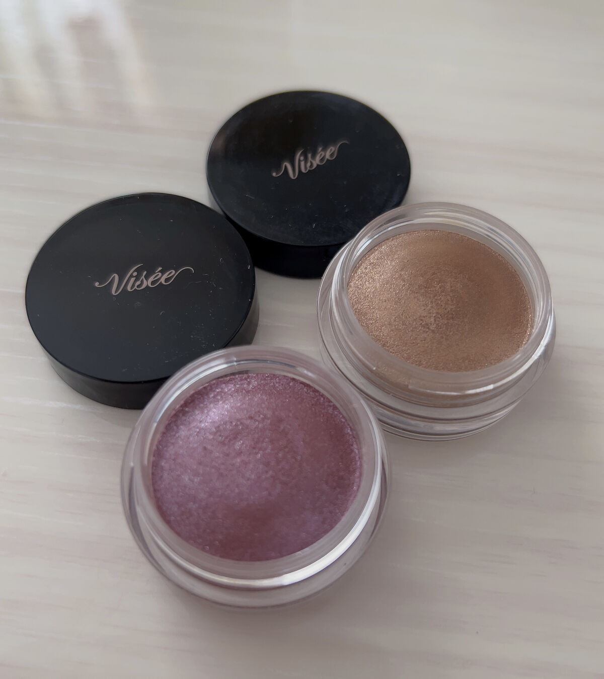 グロッシー アイヴェール/Visée/ジェル・クリームアイシャドウを使ったクチコミ（2枚目）