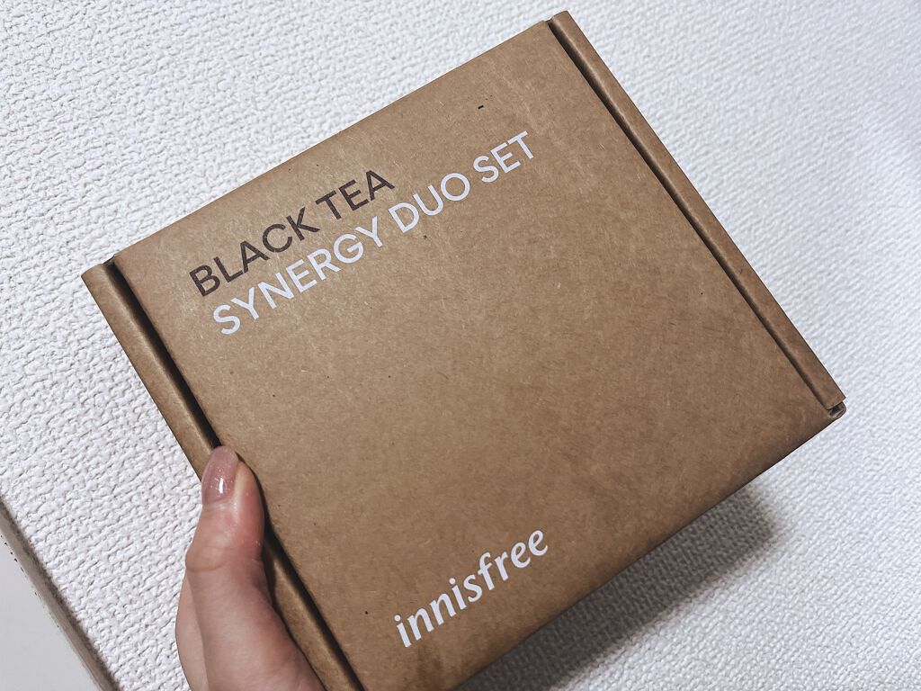 ブラックティージナシー2種セット/innisfree/スキンケアキットを使ったクチコミ（1枚目）