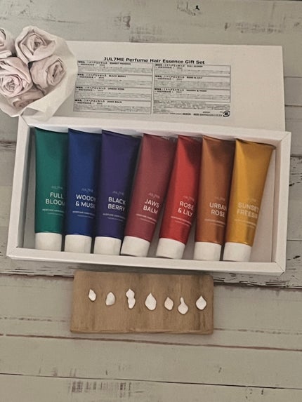 パフュームヘアエッセンスギフトセット/JUL7ME/頭皮ローションを使ったクチコミ(2枚目)