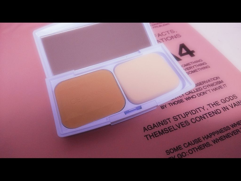 UVファンデーション EXプラス/CEZANNE/パウダーファンデーションを使ったクチコミ（1枚目）