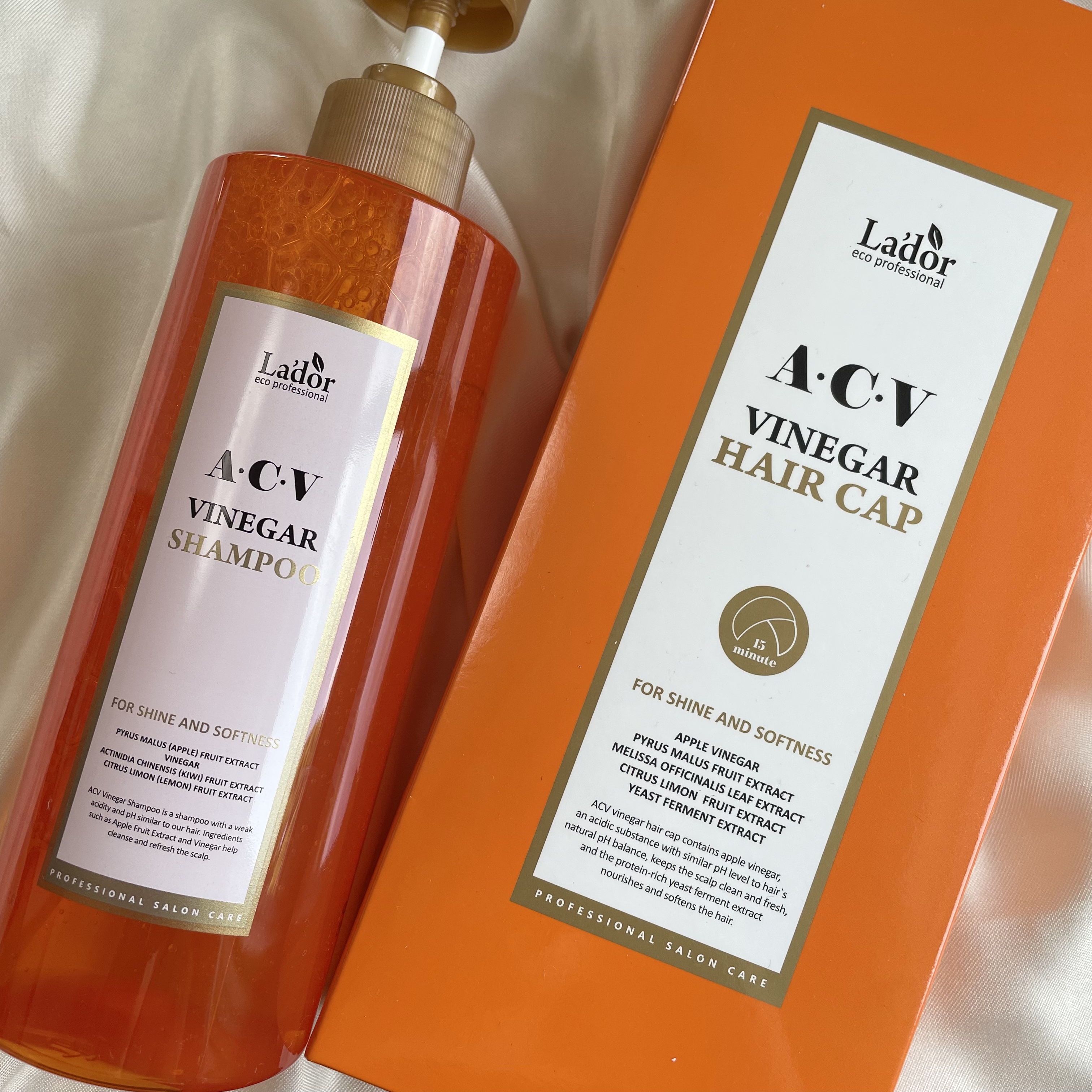ACV VINEGAR SHAMPOO／TREATMENT/La'dor/シャンプー・コンディショナーを使ったクチコミ（1枚目）