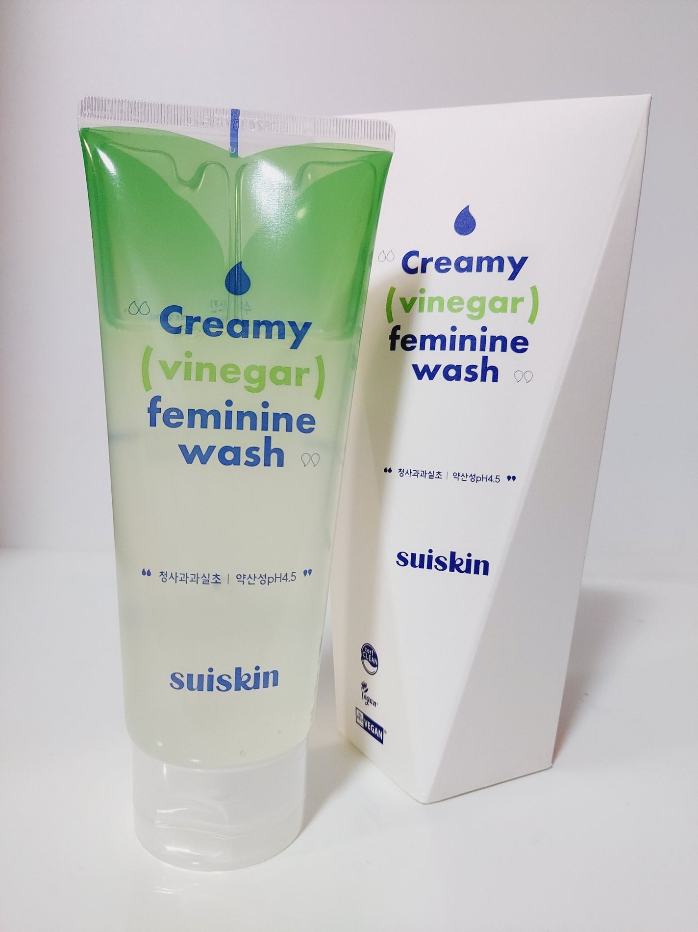 クリーミービネガーフェミニンウォッシュ/suiskin/ボディソープを使ったクチコミ(4枚目)