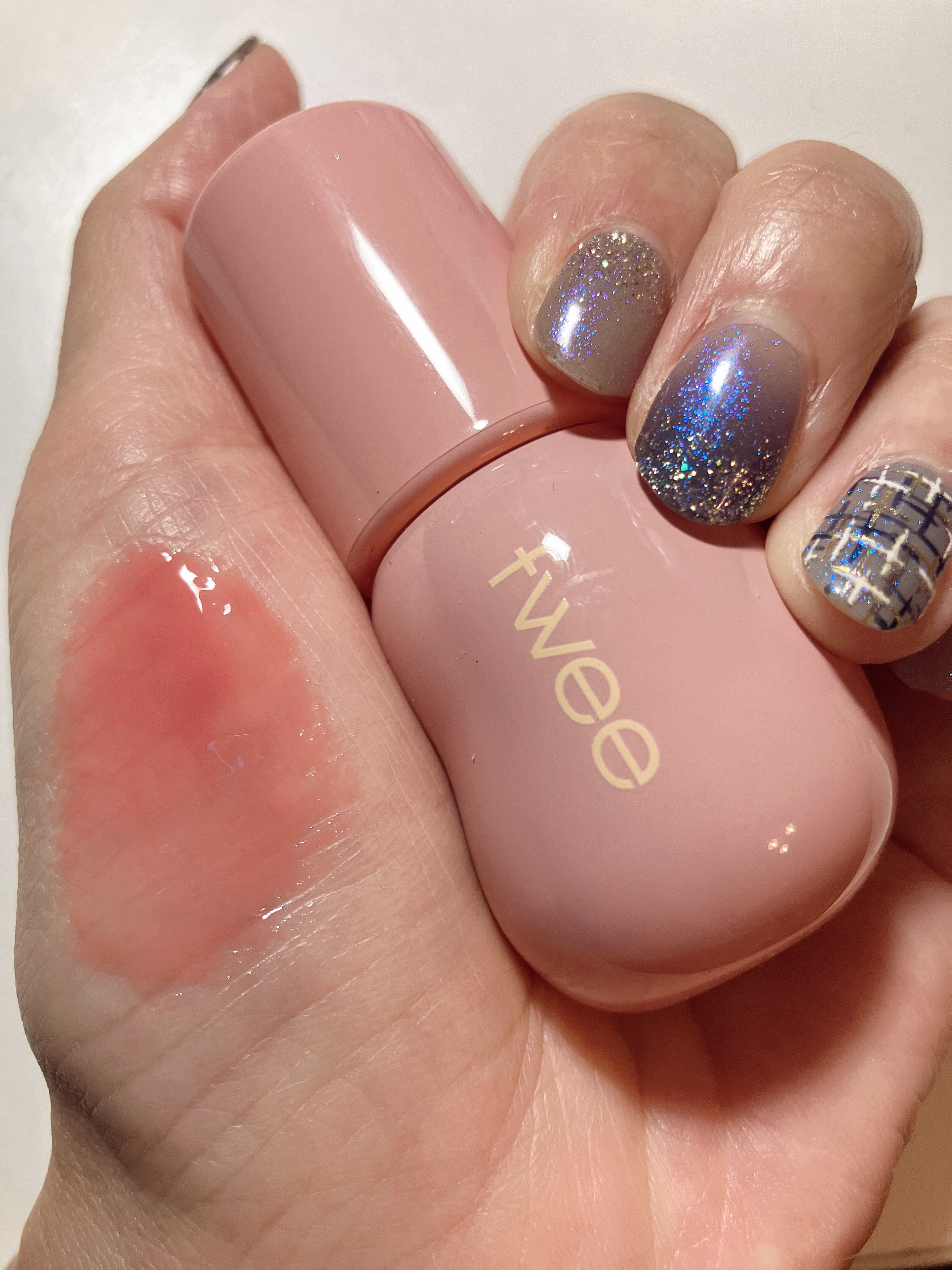 リップアンドチーク ブラーリープリンポット/fwee/口紅を使ったクチコミ（3枚目）