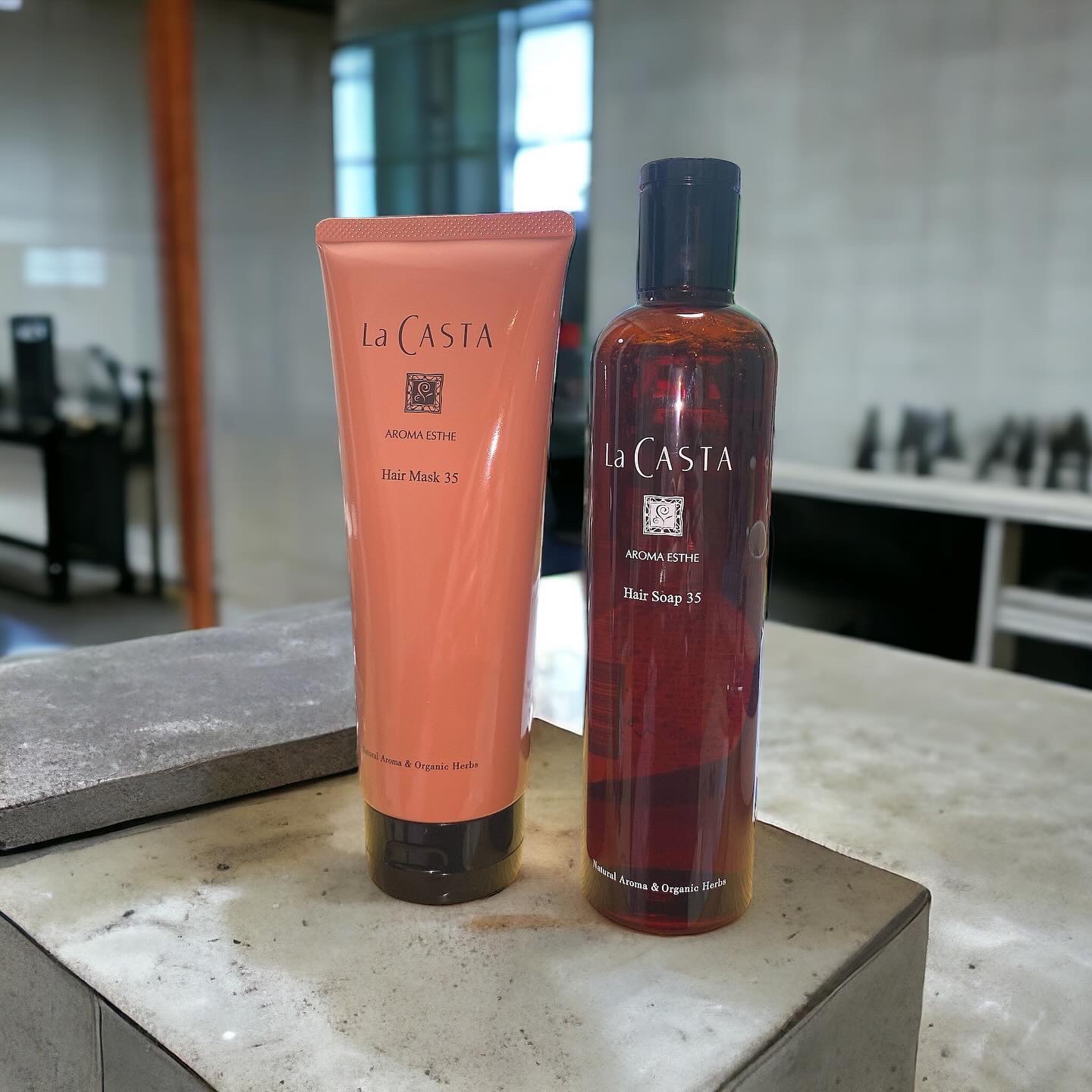 アロマエステ ヘアソープ／ヘアマスク35 ヘアマスク230g/ラ・カスタ/市販シャンプーを使ったクチコミ（1枚目）