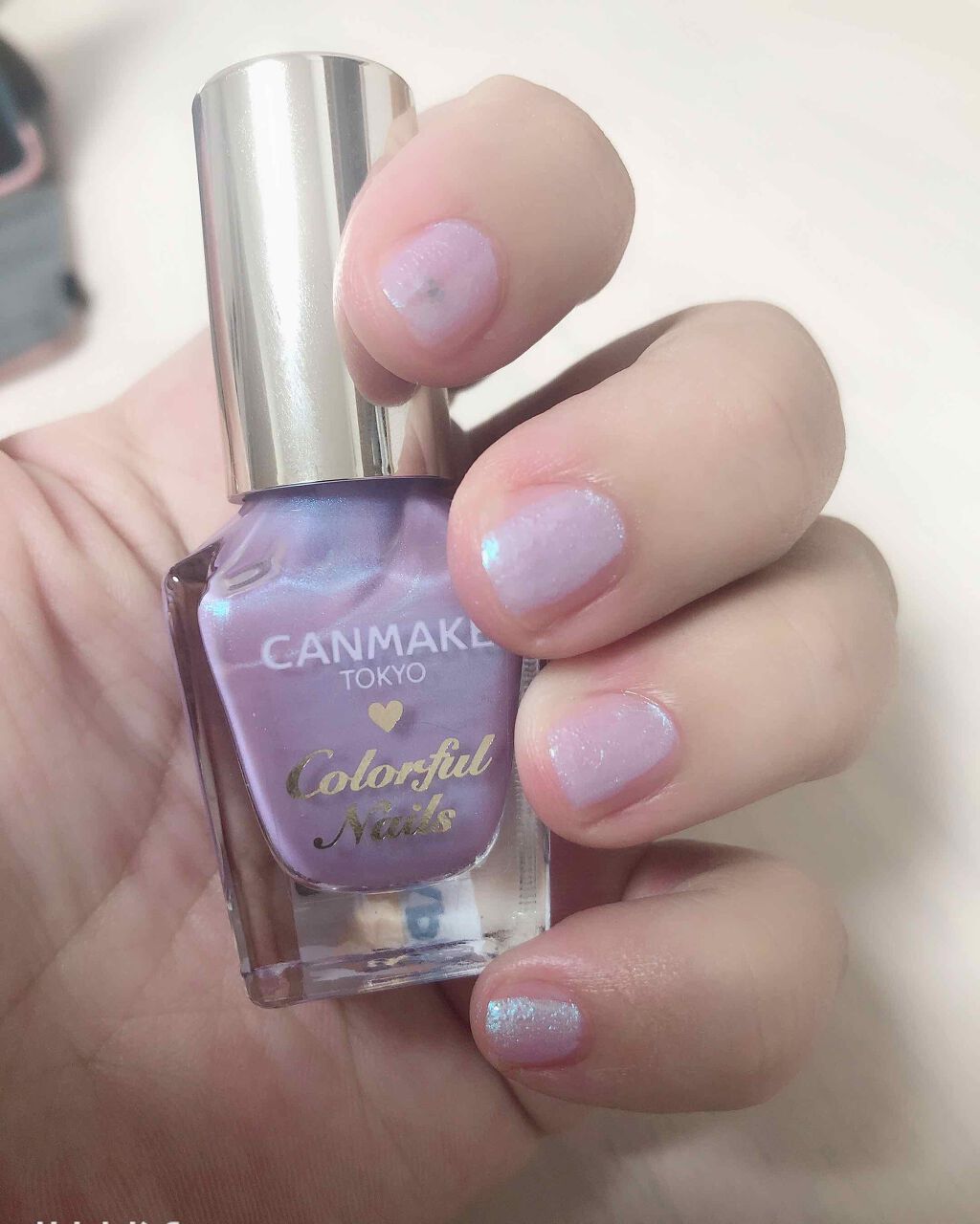 カラフルネイルズ/キャンメイク/マニキュアを使ったクチコミ（2枚目）