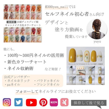 カラフルネイルズ/キャンメイク/マニキュアを使ったクチコミ(5枚目)