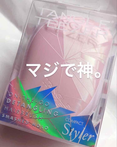 コンパクトスタイラー/TANGLE TEEZER/ヘアブラシを使ったクチコミ（1枚目）