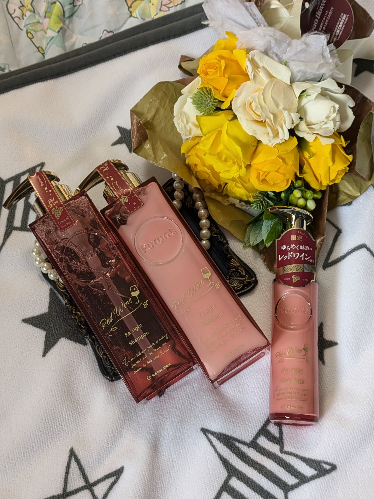 プルント リライトペアセット レッドワイン/Purunt./市販シャンプーを使ったクチコミ(1枚目)