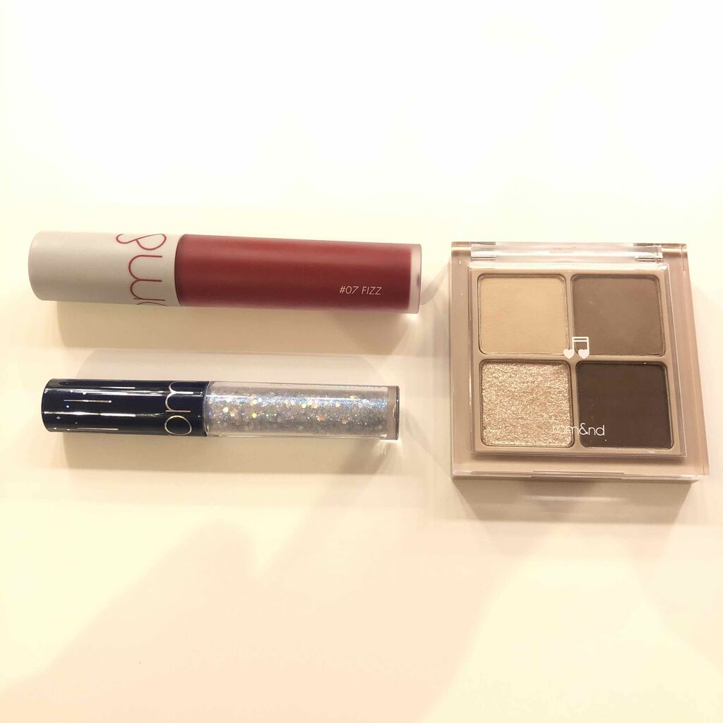 リキッド グリッター シャドウ/rom&nd/グリッターを使ったクチコミ（1枚目）