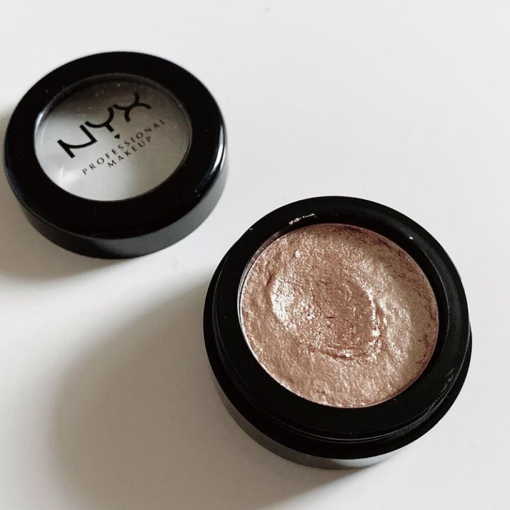 フォイルプレイ クリームアイシャドウ 04 カラー・ ビューティー　バズ/NYX Professional Makeup/ジェル・クリームアイシャドウを使ったクチコミ（2枚目）