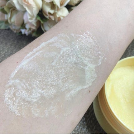 Q+Me スウィートボムタラソスクラブレモンティーの香り/AGARISM/バスト・ヒップケアを使ったクチコミ(5枚目)