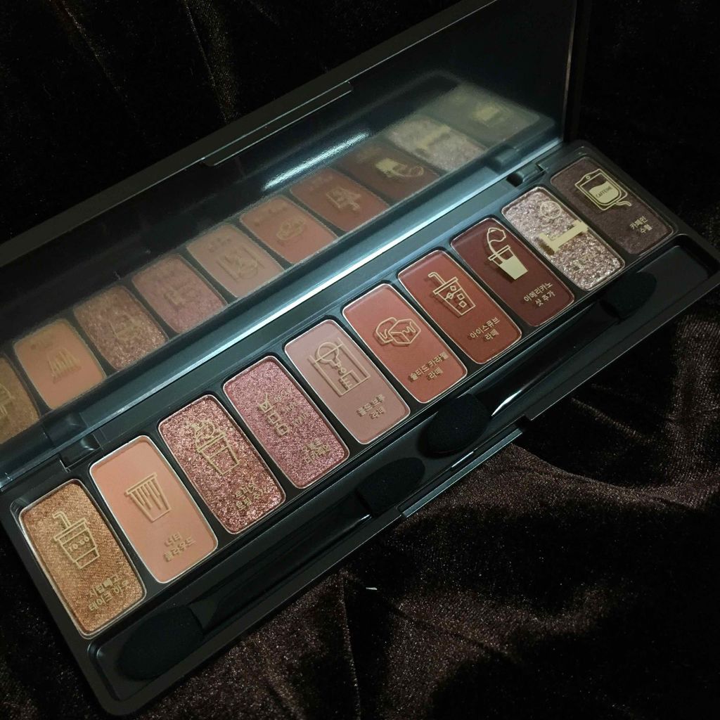 プレイカラー アイシャドウ/ETUDE/アイシャドウパレットを使ったクチコミ（2枚目）