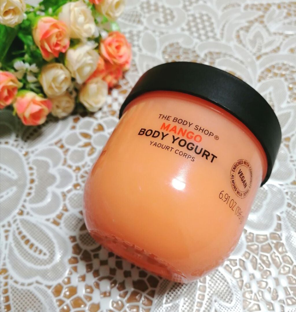 ボディヨーグルト マンゴー/THE BODY SHOP/ボディローションを使ったクチコミ(1枚目)