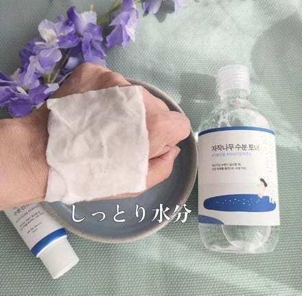 白樺水分トナー/ROUND LAB/化粧水を使ったクチコミ(3枚目)