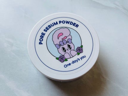 ポアセバムパウダー/One-day's you/ルースパウダーを使ったクチコミ(1枚目)