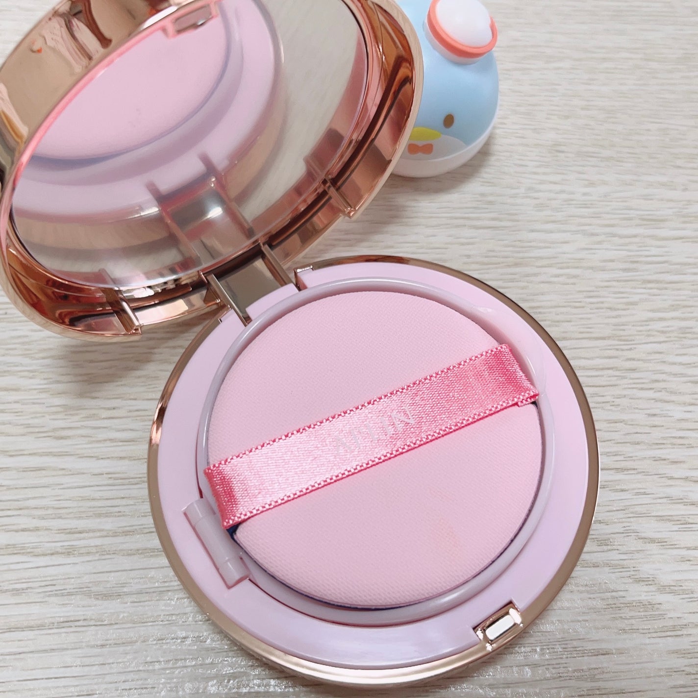 ピンクティーツリーカバークッション/APLIN/クッションファンデーションを使ったクチコミ(2枚目)