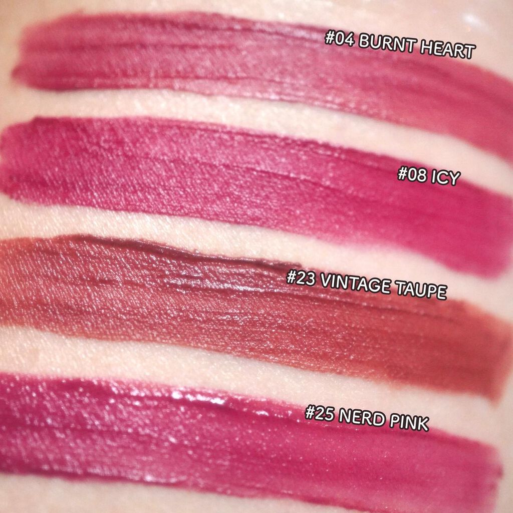 ジューシーラスティングティント/rom&nd/リップティントを使ったクチコミ(6枚目)