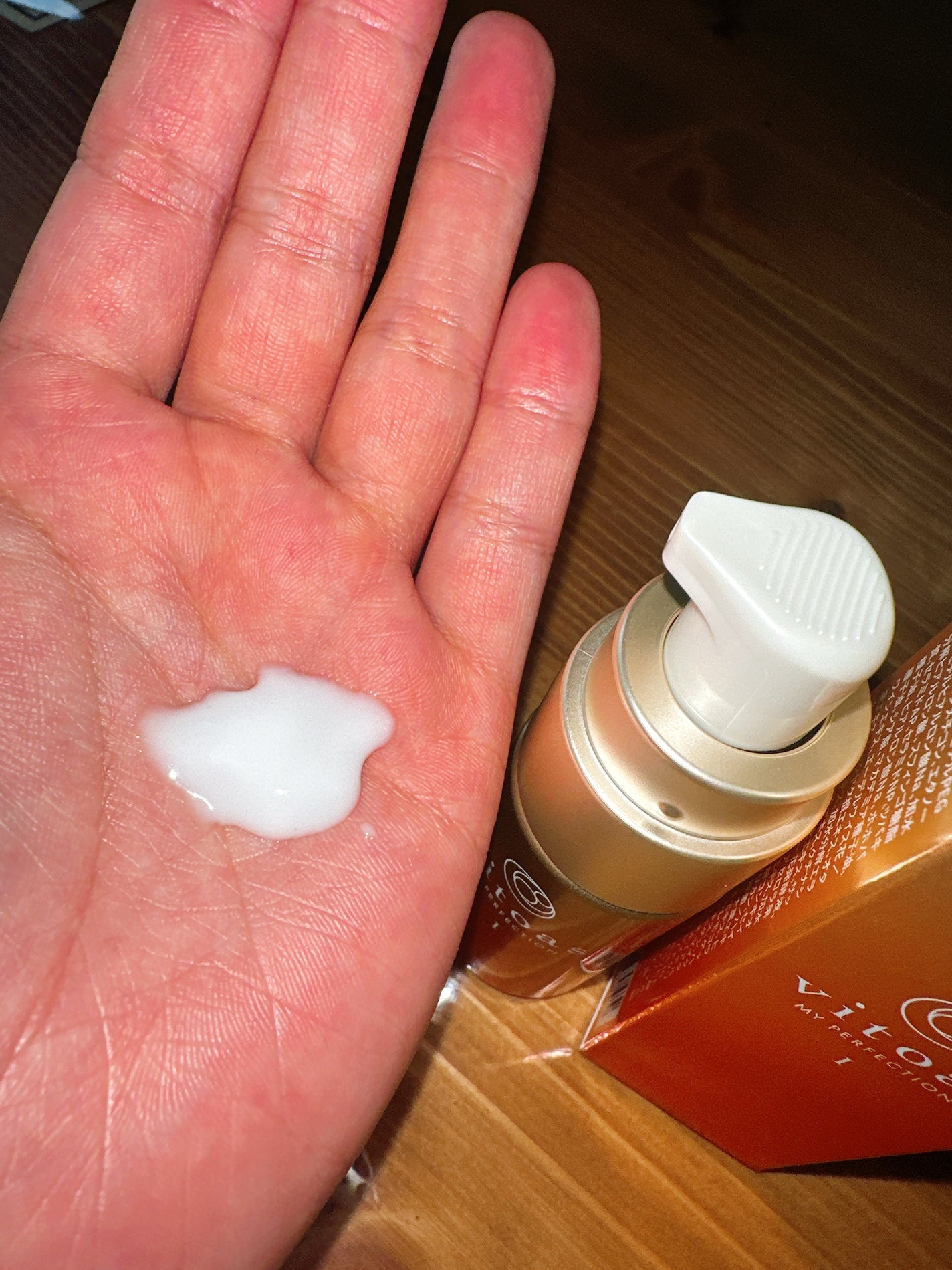 vitoas(ビトアス) マイパーフェクション I しっとり/vitoas/美容液を使ったクチコミ(4枚目)