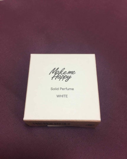 メイクミーハッピー ソリッドパフューム WHITE/キャンメイク/練り香水を使ったクチコミ(1枚目)