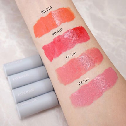 シフォンマット ルージュ/ESPRIQUE/口紅を使ったクチコミ(4枚目)