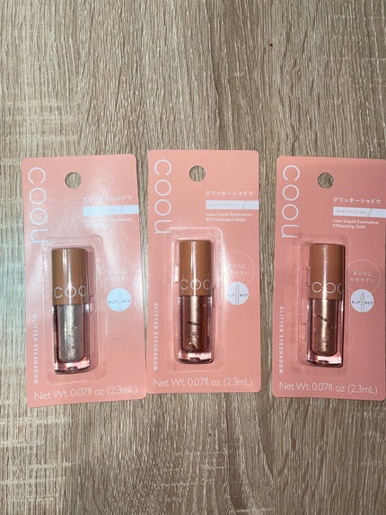 グリッターシャドウ/coou/グリッターを使ったクチコミ(1枚目)