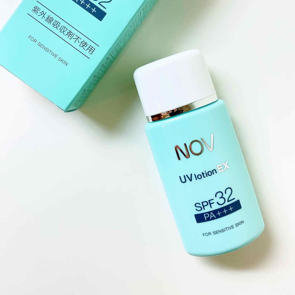 UVローションEX/NOV/日焼け止めローションを使ったクチコミ(1枚目)