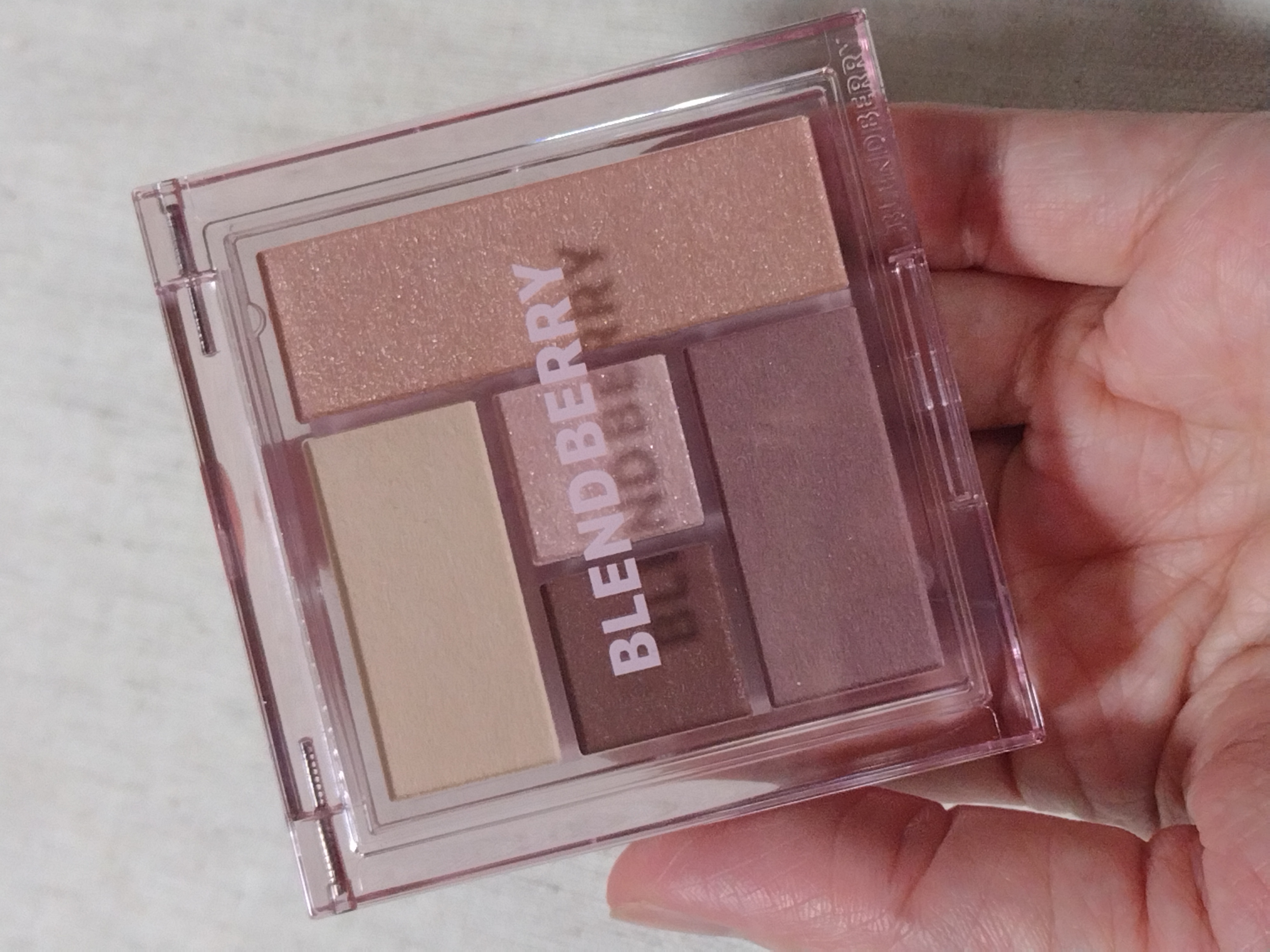 ブレンドベリー オールユーニード クリエイション 102 シュガープラムフェアリー(限定色)/BLEND BERRY/マルチパレットを使ったクチコミ（1枚目）